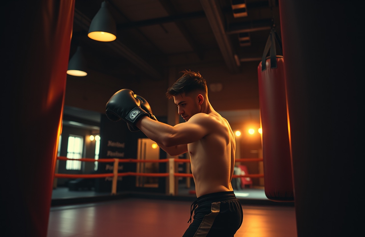 横浜白楽のEASY FIGHT GYMの情景
